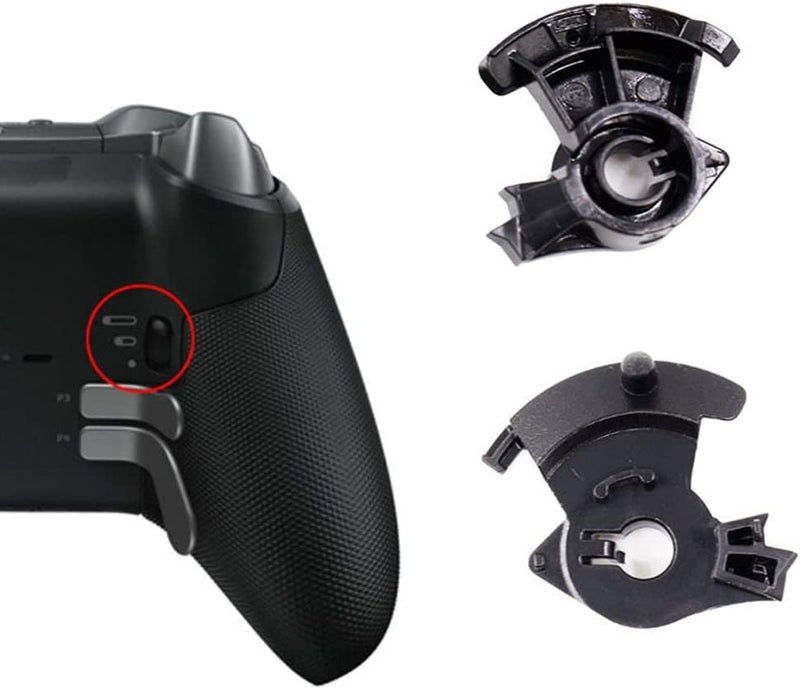 JMXLDS Replacement Gear Left Right Shift Button Trigger Controller Toggle Buttons Compatible for Xbox One Elite Series 2 Controller Repair Parts Accessories - Image 4